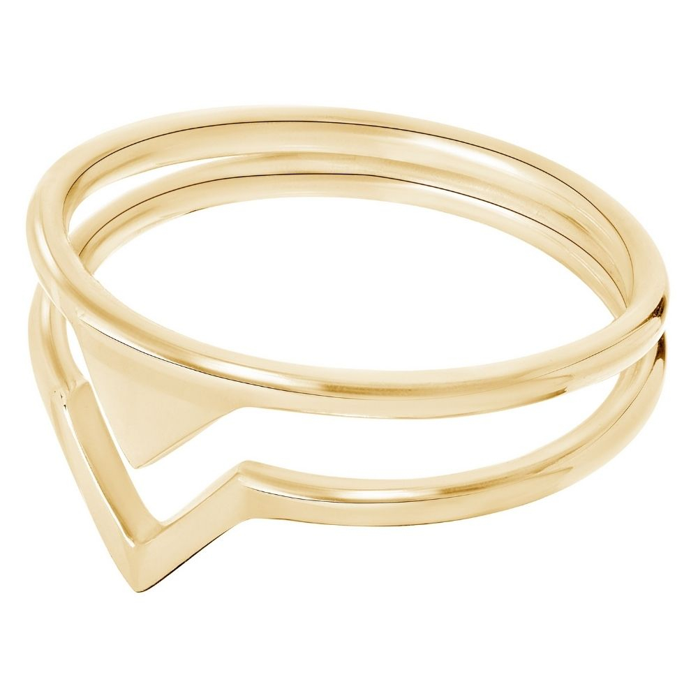 A BREND | Vencia 18K Gold Plated Ring